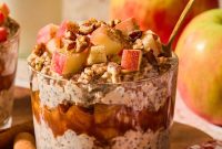 Apple Pie Protein Overnight Oats